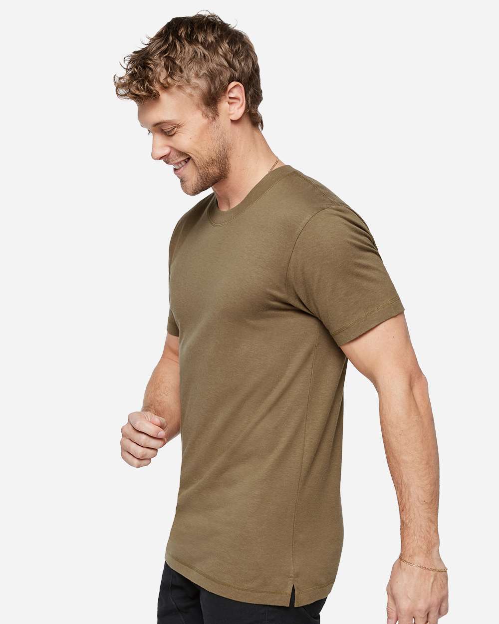 Ultra-Soft Bamboo Tee - Coyote Brown