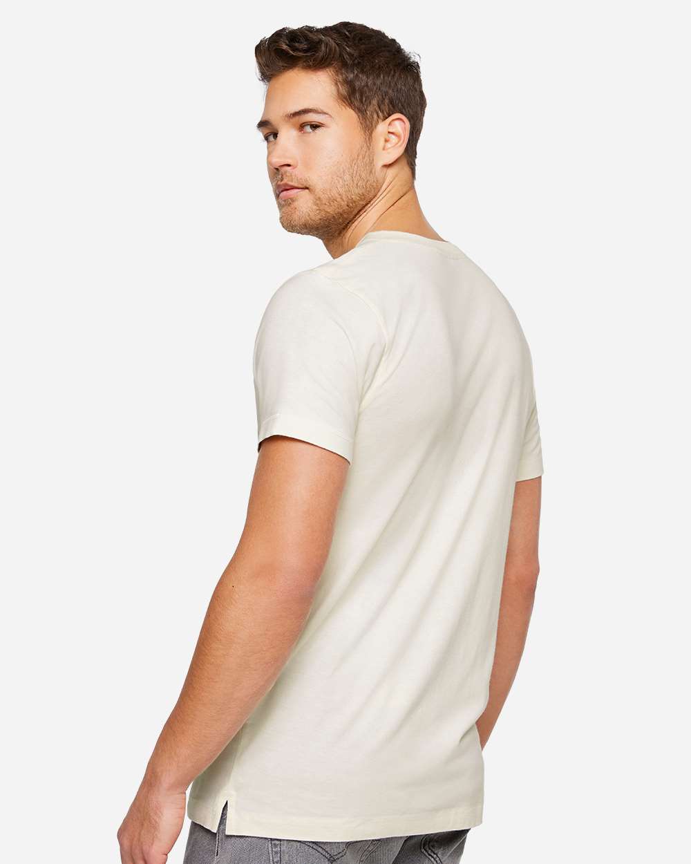 Ultra-Soft Bamboo Tee - Eggshell - L