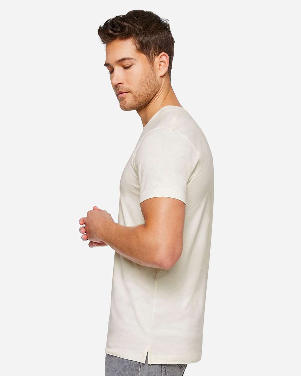 Ultra-Soft Bamboo Tee - Eggshell - M