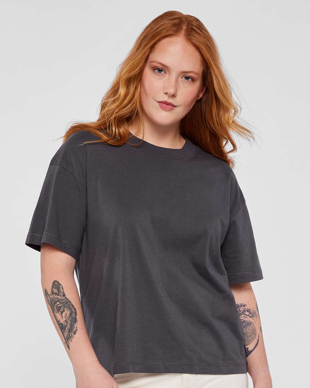 Relaxed Crew Tee - Slate - XS