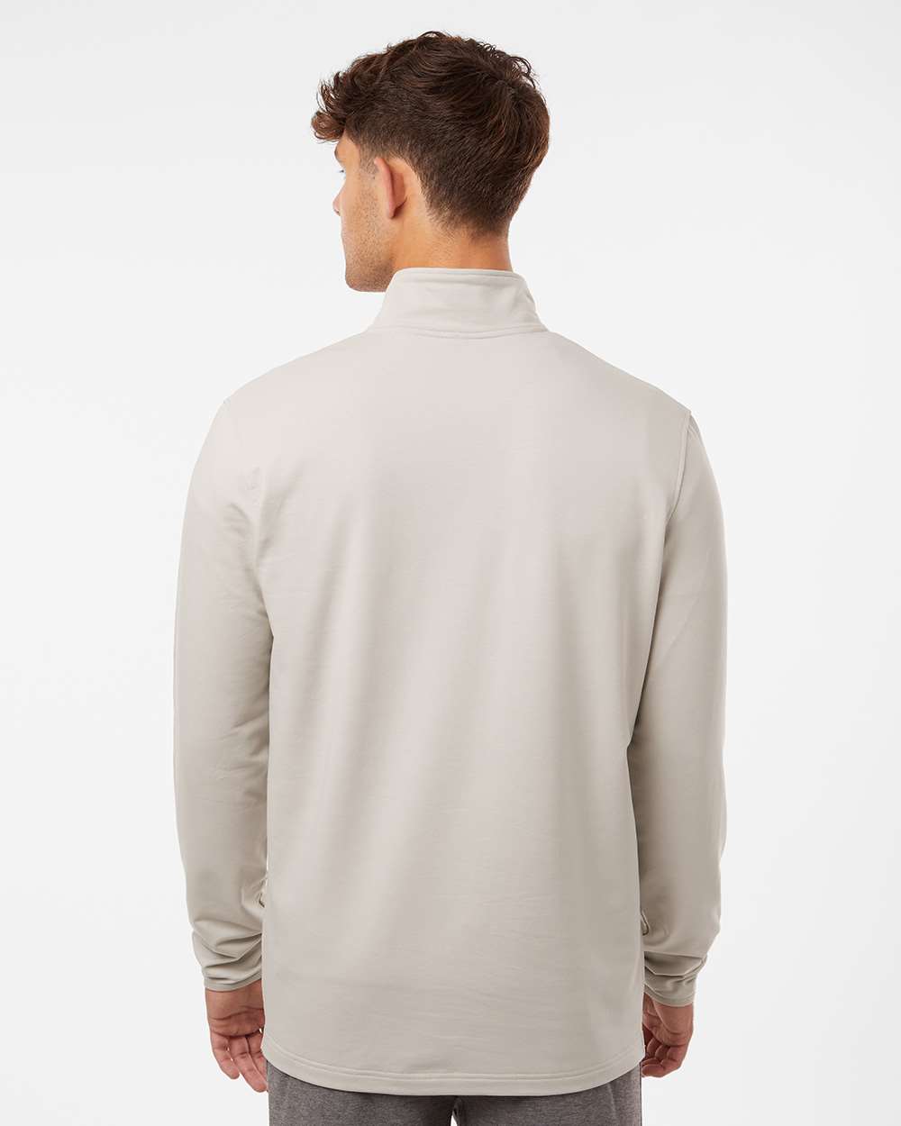 Men's Perform Quarter-Zip Pullover - Smoke - L