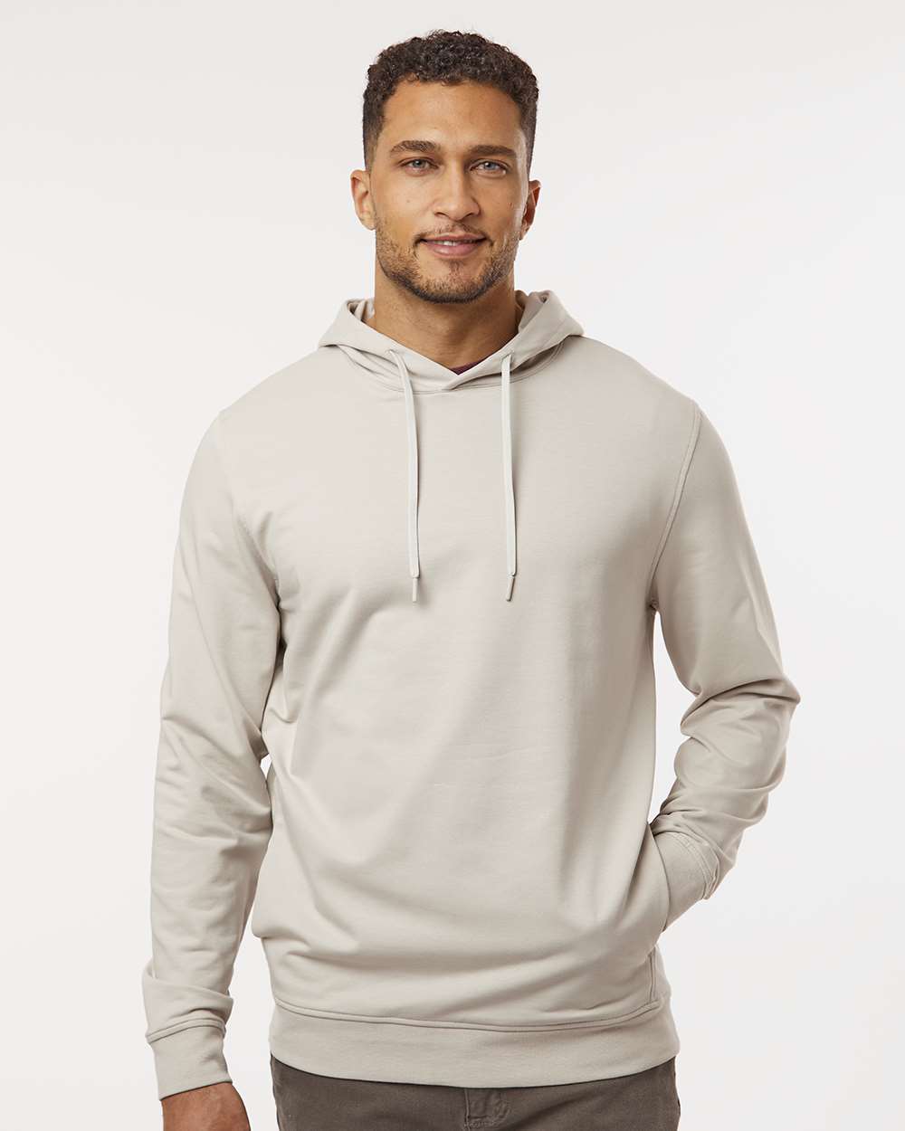 Unisex Perform Hooded Sweatshirt - Smoke - XS