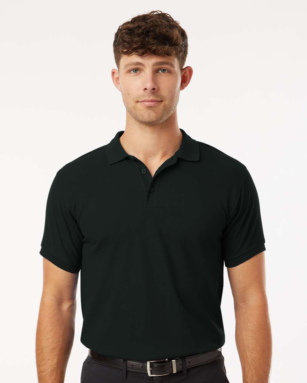 Men's Classic Polo - Black - S