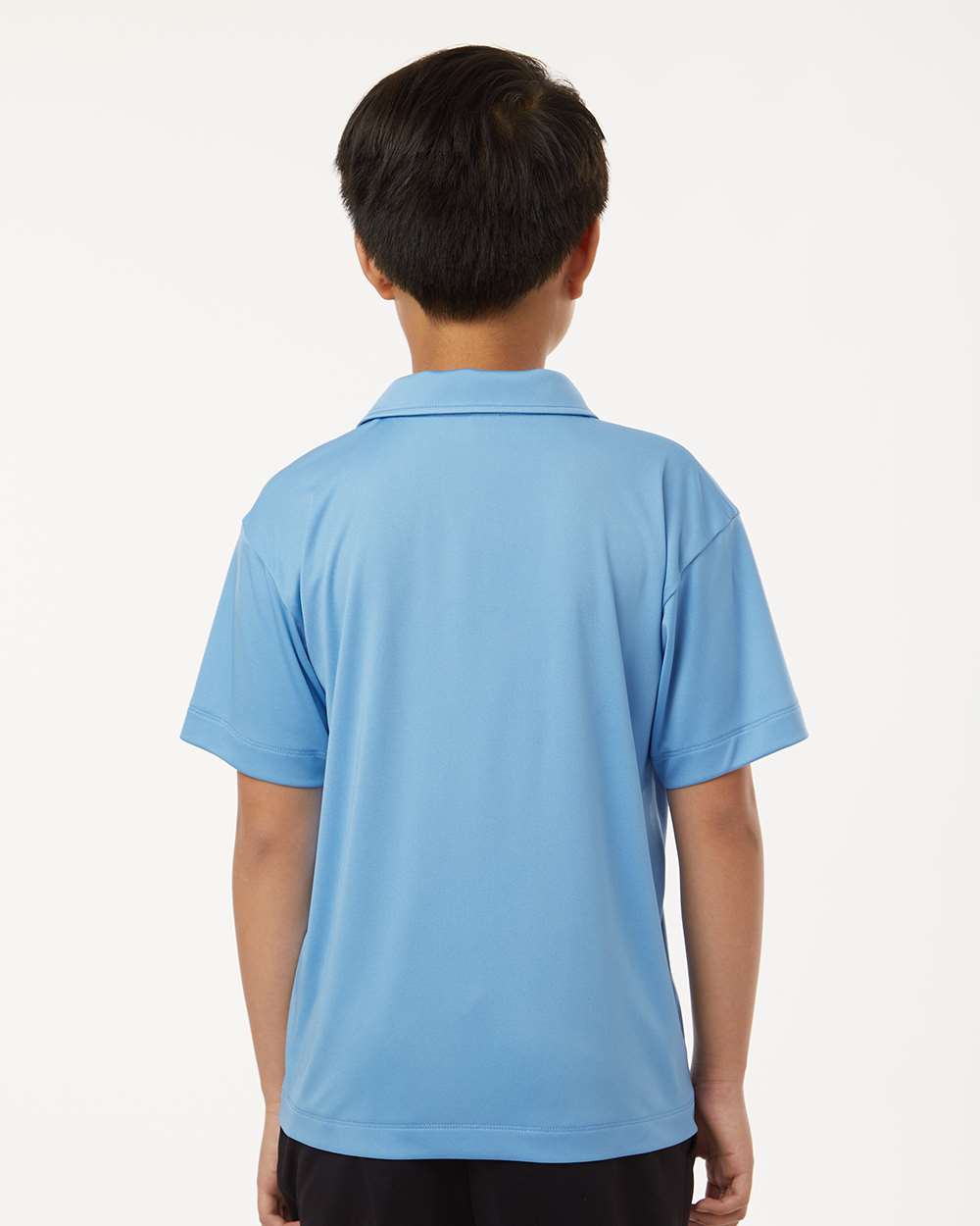 Youth Pro-Lock Performance Polo - Carolina Blue - ComfyThreads