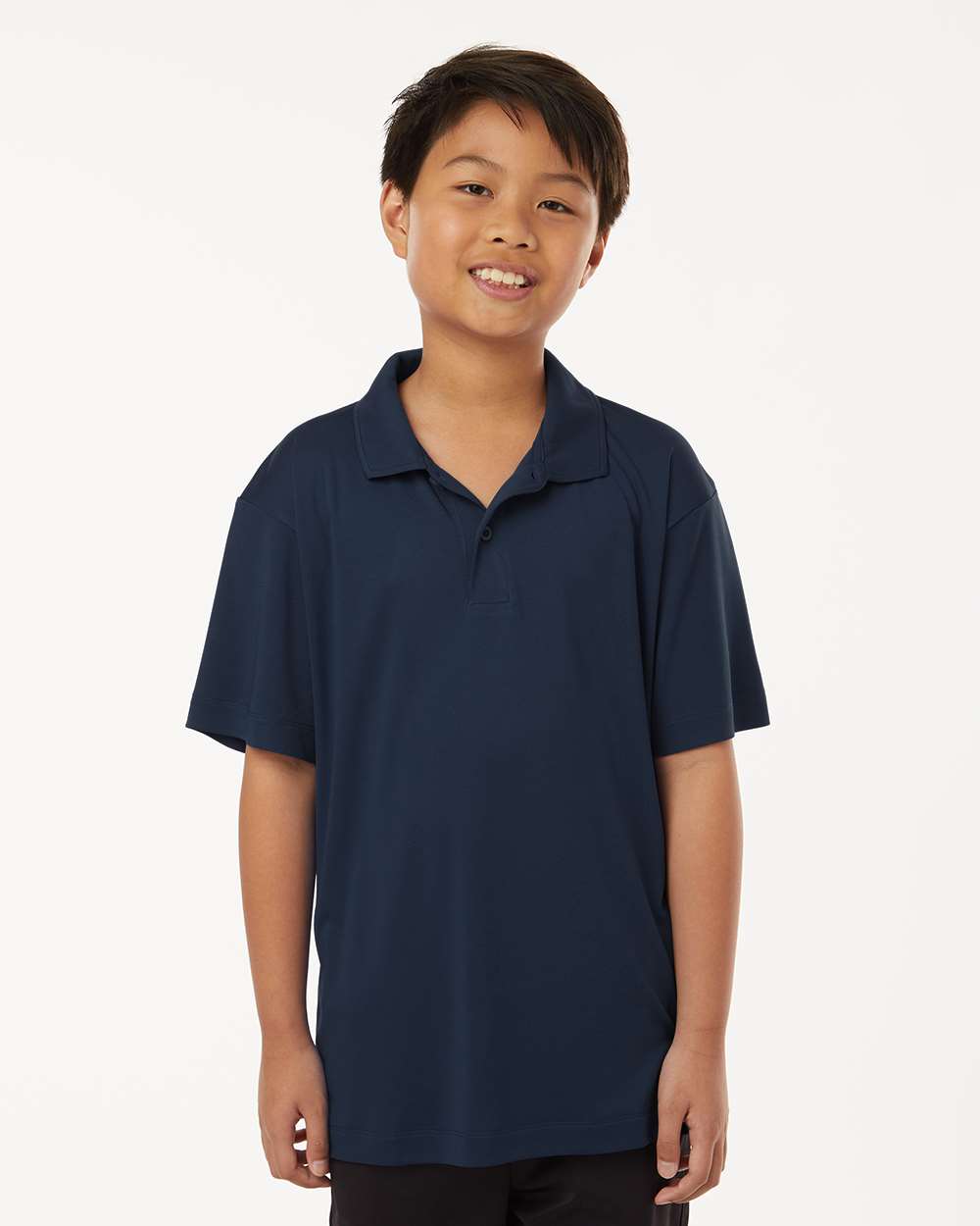 Youth Pro-Lock Performance Polo - Navy - ComfyThreads