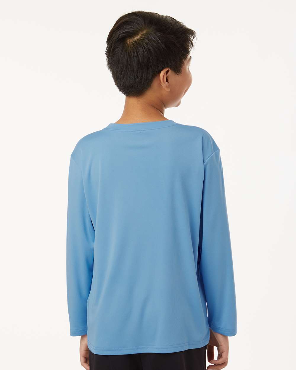 Youth Performance Long Sleeve T-Shirt – Carolina Blue - ComfyThreads