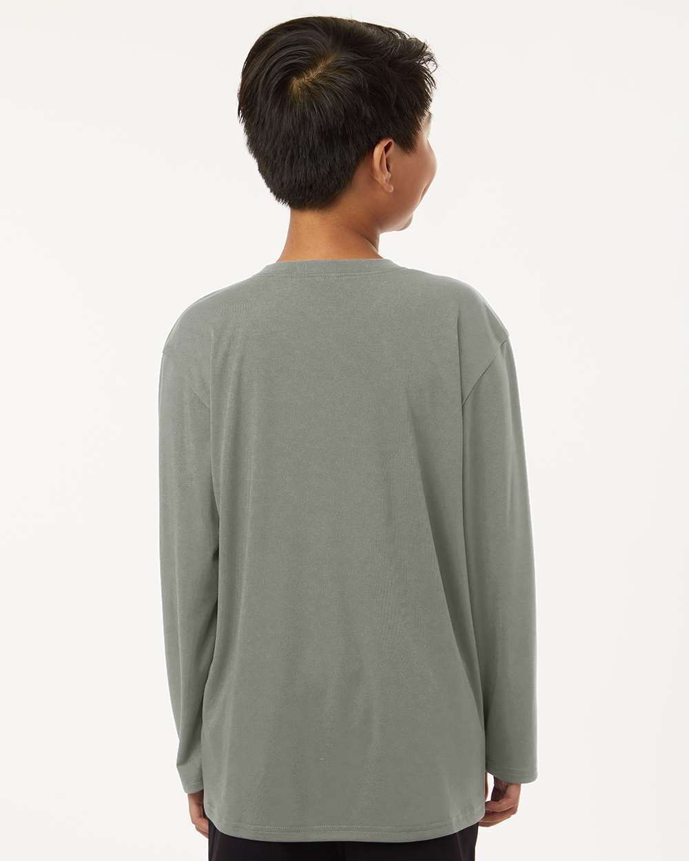 Youth Performance Long Sleeve T-Shirt – Greystone - ComfyThreads