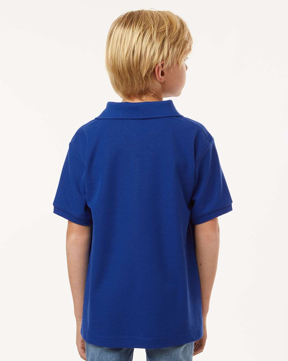 Youth Pique Polo - Royal - ComfyThreads