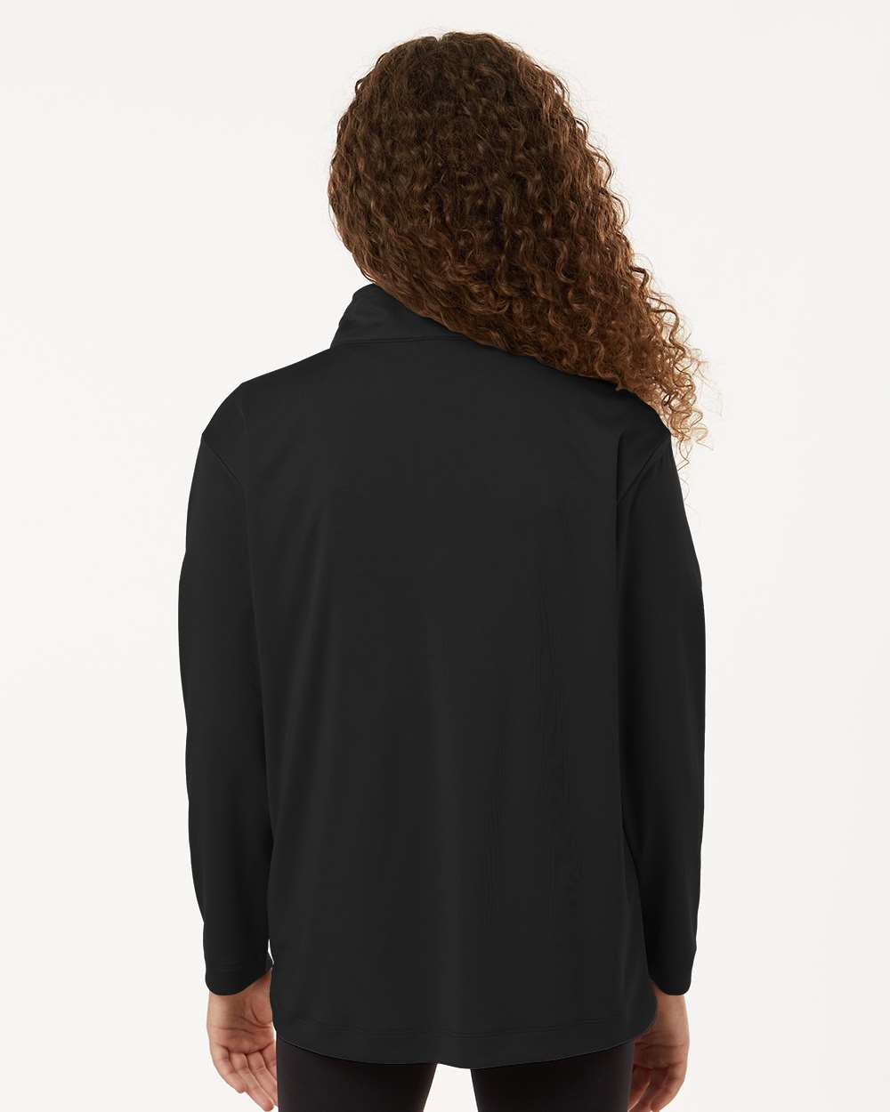Youth Performance Quarter-Zip Pullover – Black - ComfyThreads