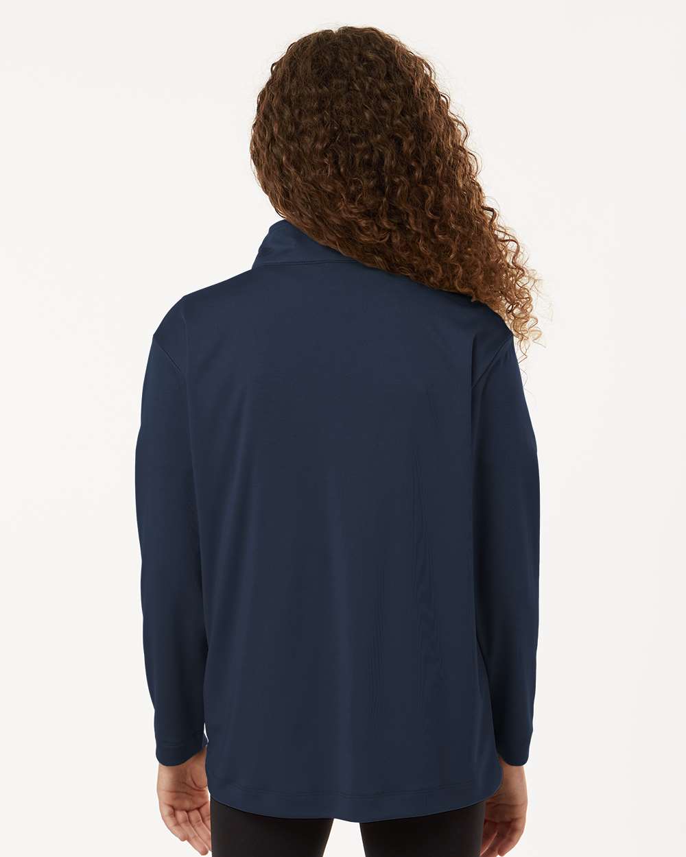 Youth Performance Quarter-Zip Pullover – Navy - ComfyThreads