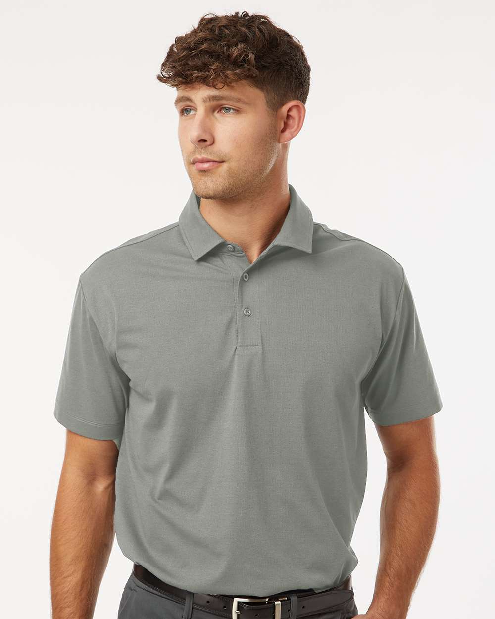 Men's Classic Pro-Flex Polo - GreyStone - S