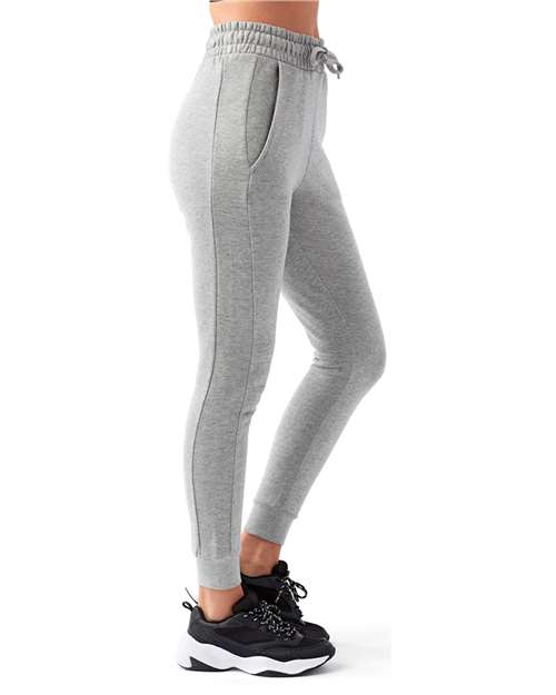 TriDri TD055 Women's Performance Leggings - Heather Grey - Side