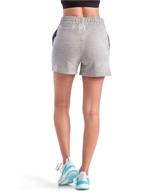 TriDri TD062 Women's Performance Long Sleeve T-Shirt - Heather Grey - Back