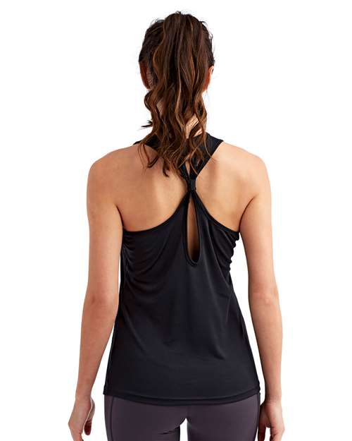 TriDri TD042 Women's Performance T-Shirt - Black - Back