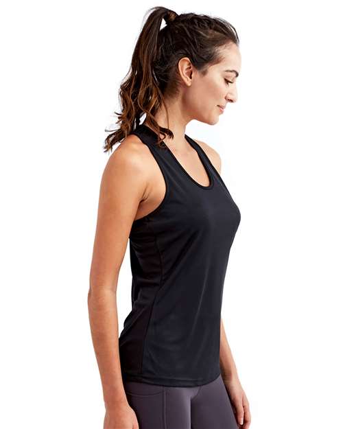 TriDri TD042 Women's Performance T-Shirt - Black - Side
