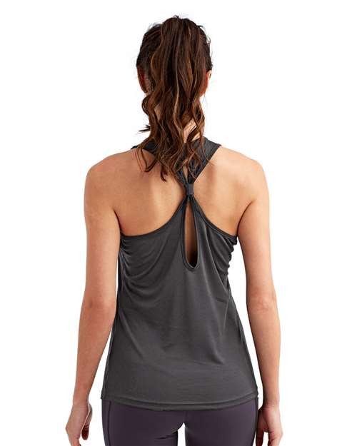TriDri TD042 Women's Performance T-Shirt - Charcoal - Back