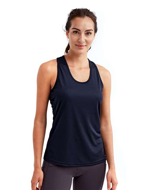 TriDri TD042 Women's Performance T-Shirt - French Navy - Front