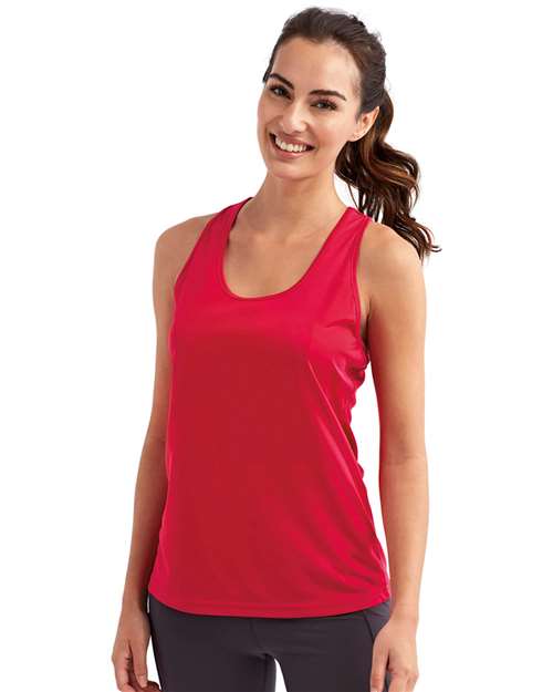 TriDri TD042 Women's Performance T-Shirt - Hot Pink - Front