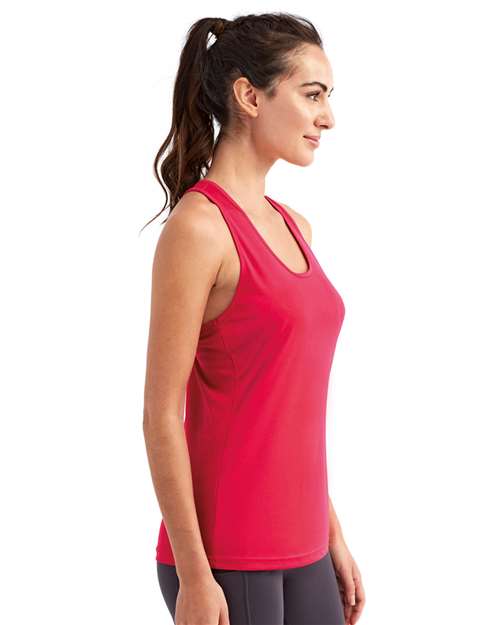 TriDri TD042 Women's Performance T-Shirt - Hot Pink - Side
