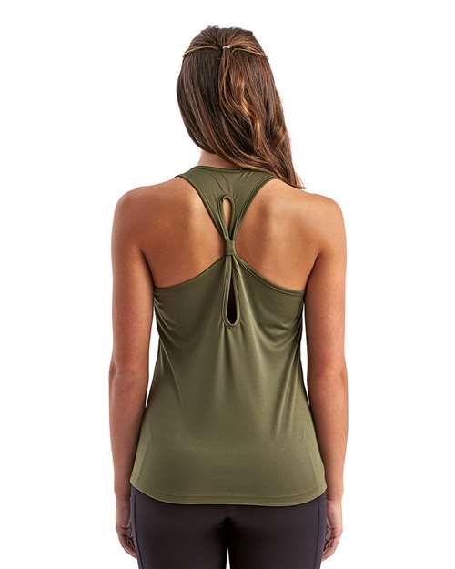 TriDri TD042 Women's Performance T-Shirt - Olive - Back