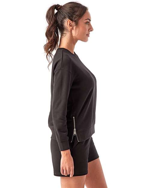 TriDri TD600 Women's Performance Tights - Black - Side