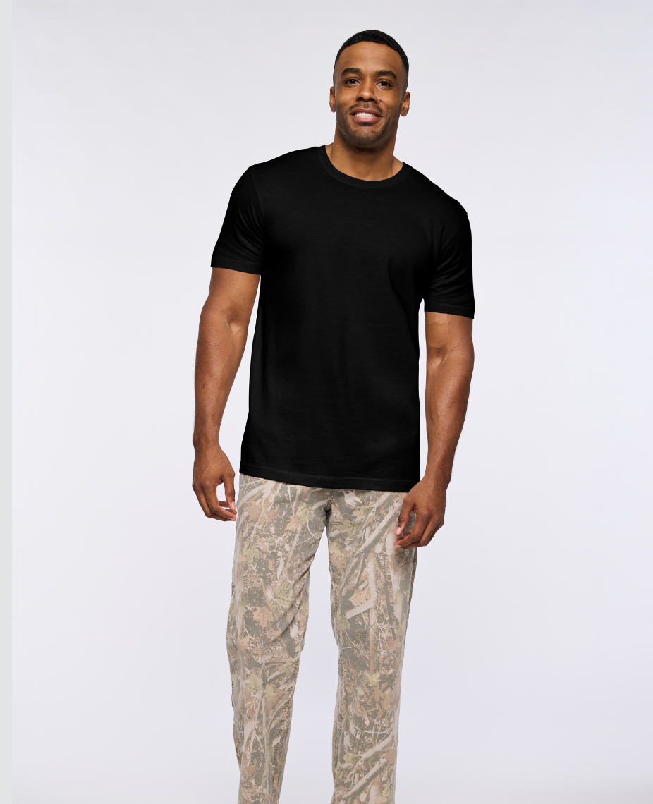 Unisex Vintage Wash Tee – Black