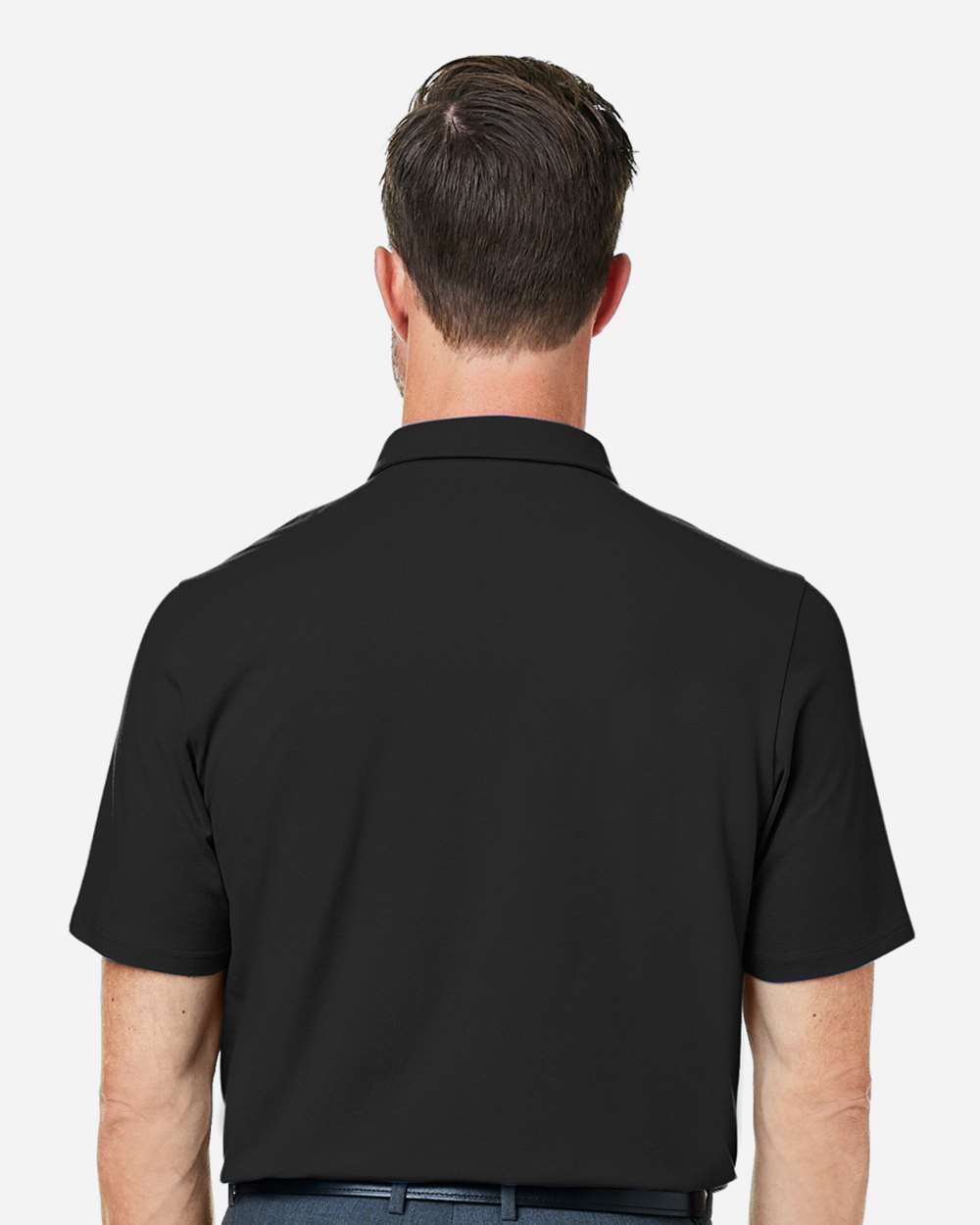 Men's Raleigh Stretch Polo - Black - L