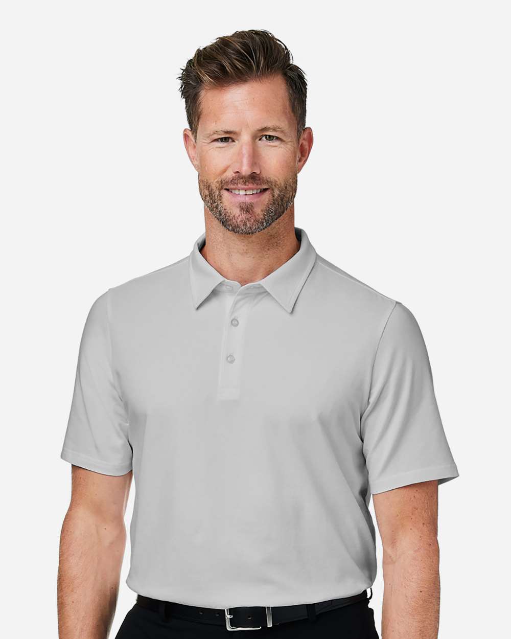 Men's Raleigh Stretch Polo - Grey - S