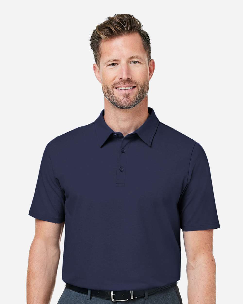 Men's Raleigh Stretch Polo - Navy - S
