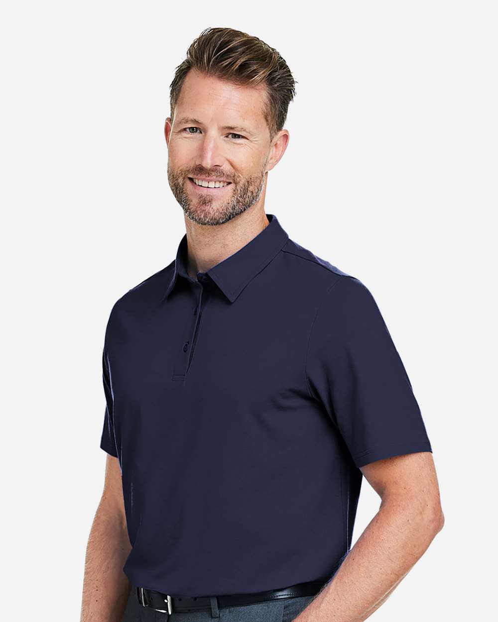 Men's Raleigh Stretch Polo - Navy - M