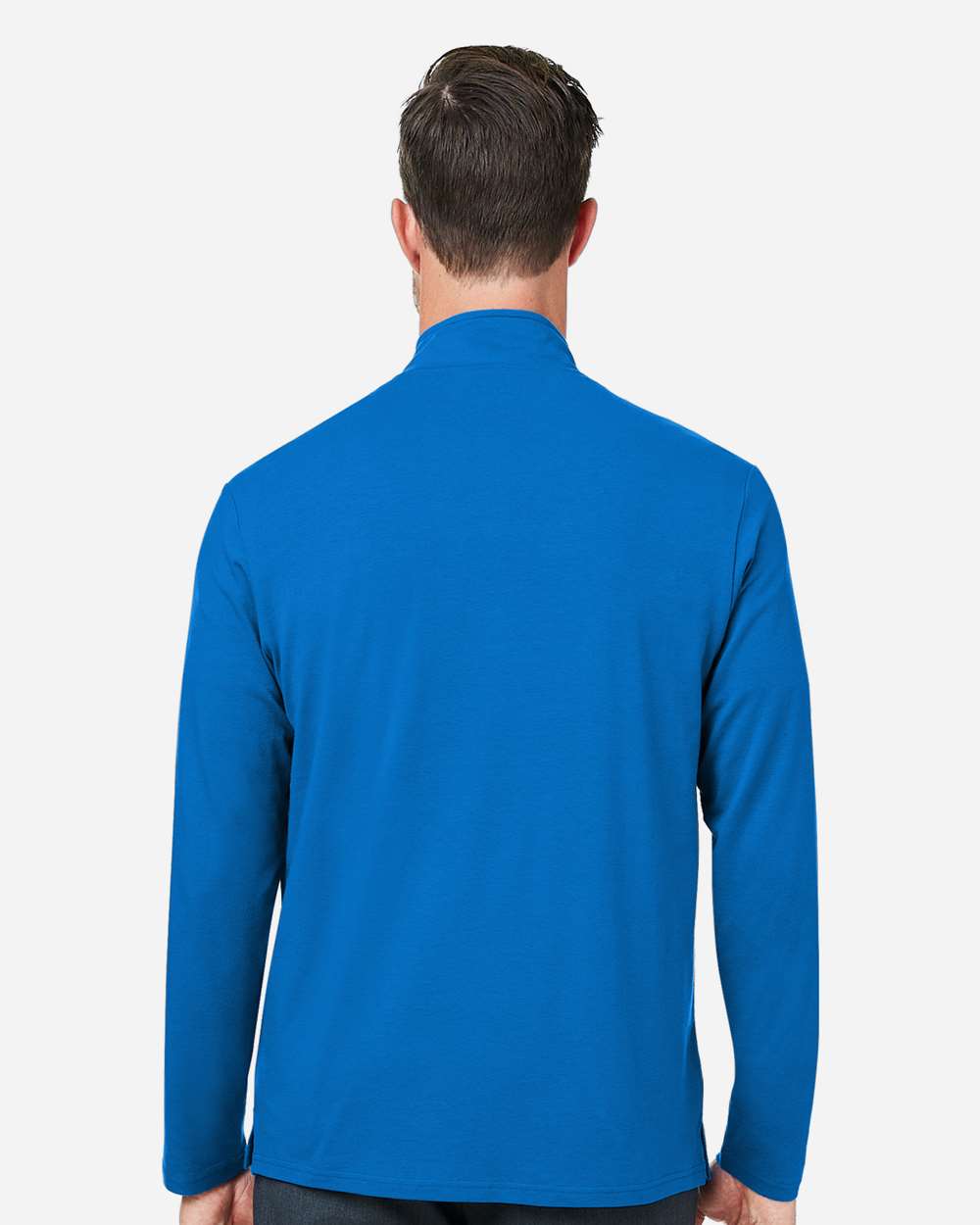 Men's Stretch Quarter-Zip - French Blue - L