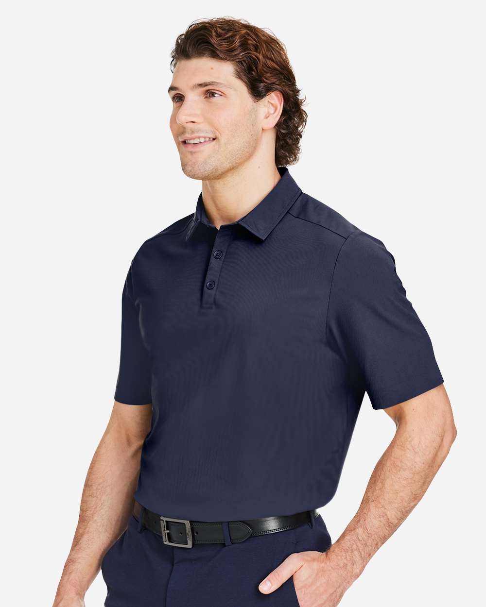 Men's Windsor Welded Polo - Navy - M