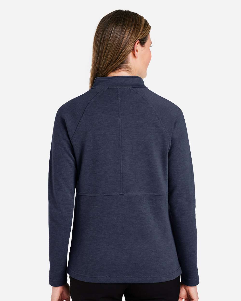 Women's Charleston Quarter-Zip Pullover - Navy - L