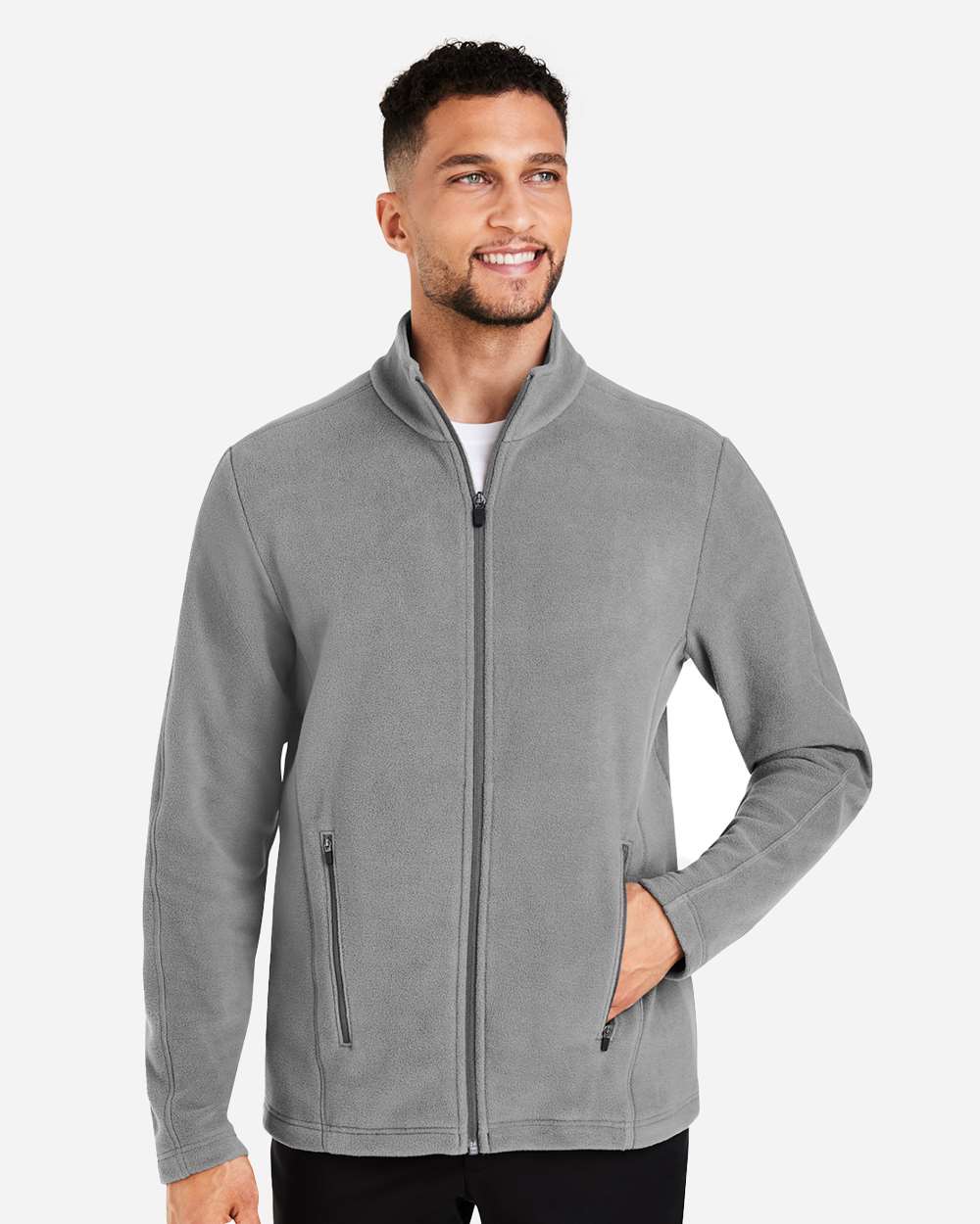 Men's CrownLux Fleece Full-Zip - Graphite - S