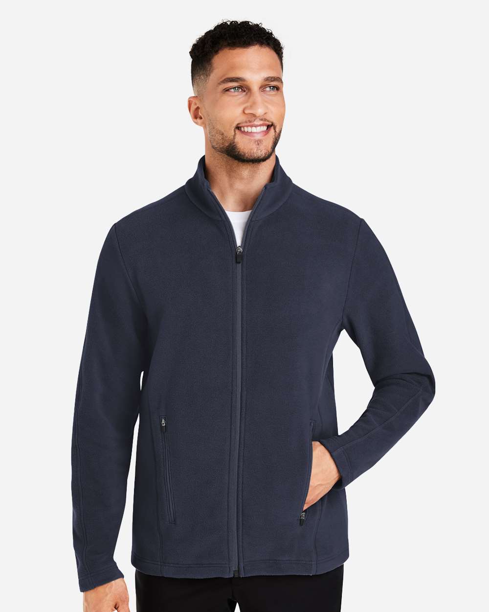 Men's CrownLux Fleece Full-Zip - Navy - S