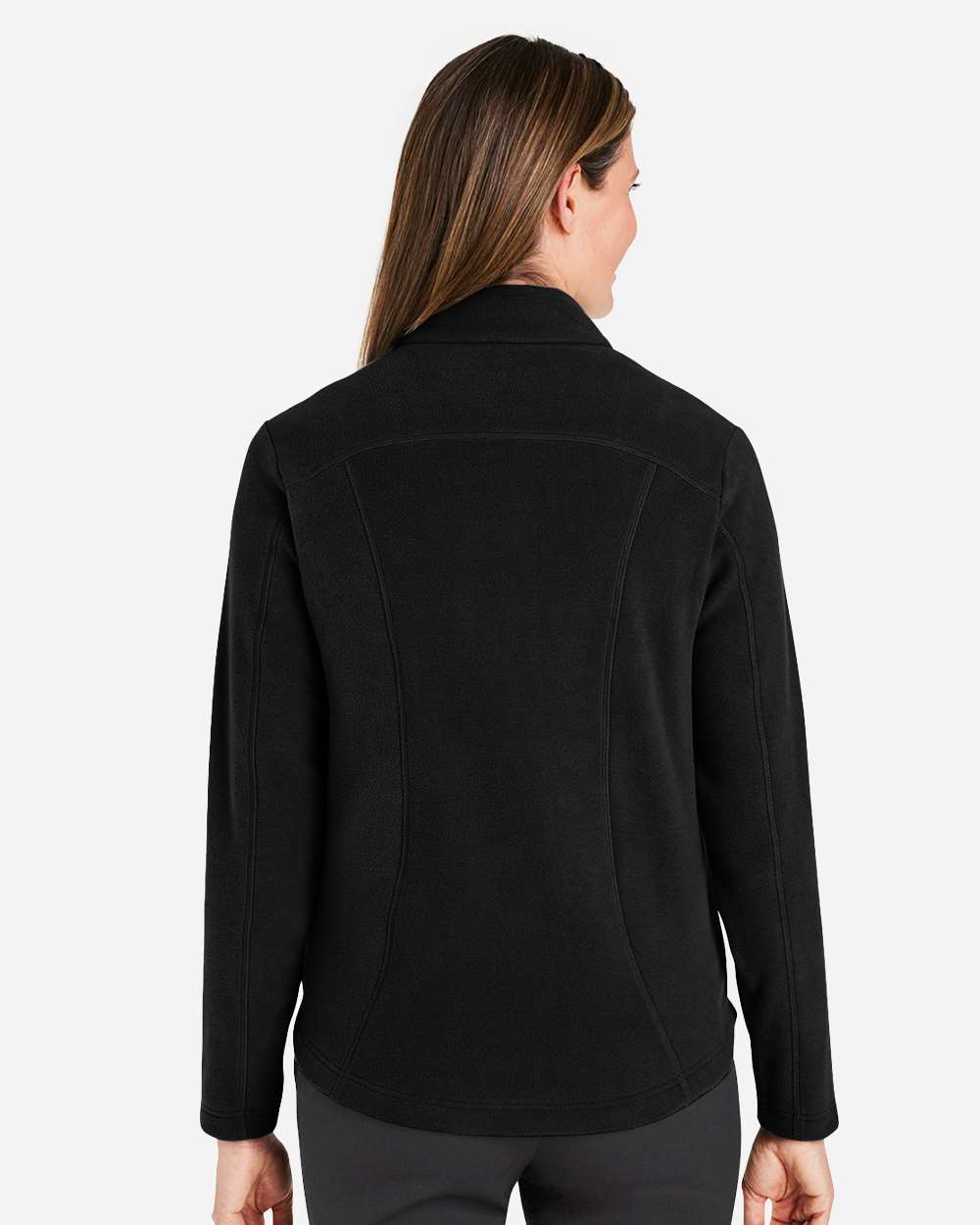 Women's CrownLux Fleece Full-Zip - Black - L
