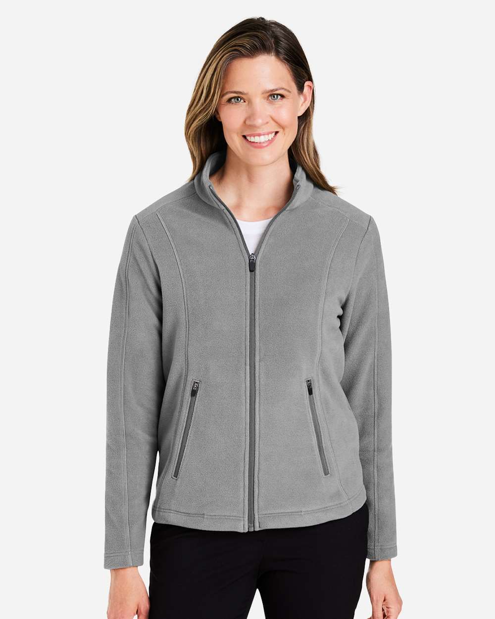 Women's CrownLux Fleece Full-Zip - Graphite - S
