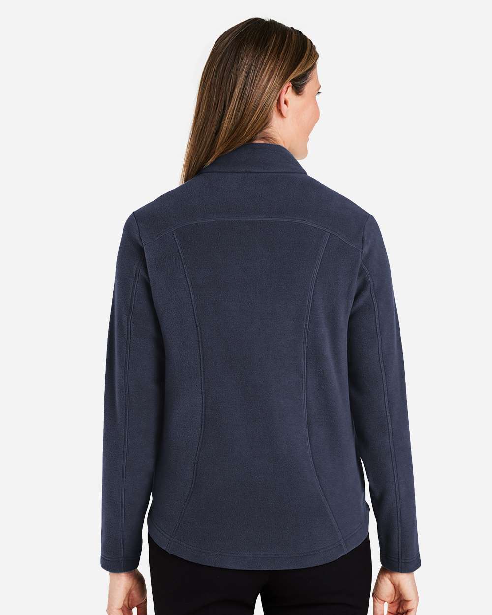 Women's CrownLux Fleece Full-Zip - Navy - L