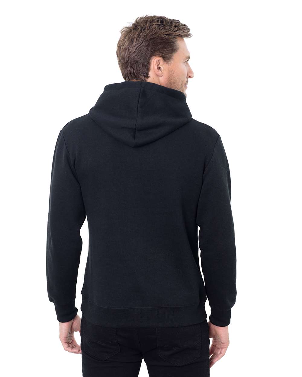Unisex Epic Fleece Pullover Hoodie - Black - L