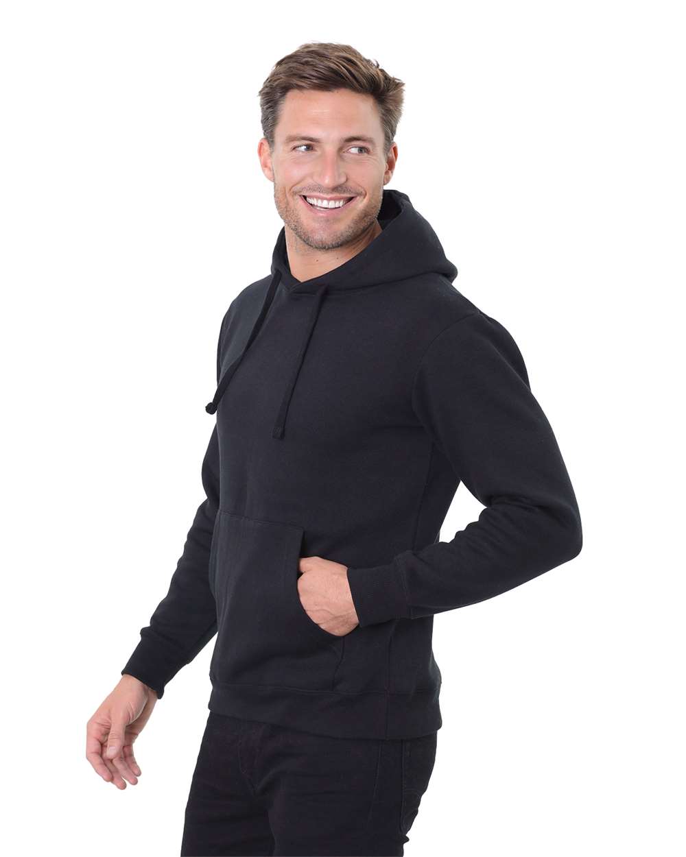 Unisex Epic Fleece Pullover Hoodie - Black - M
