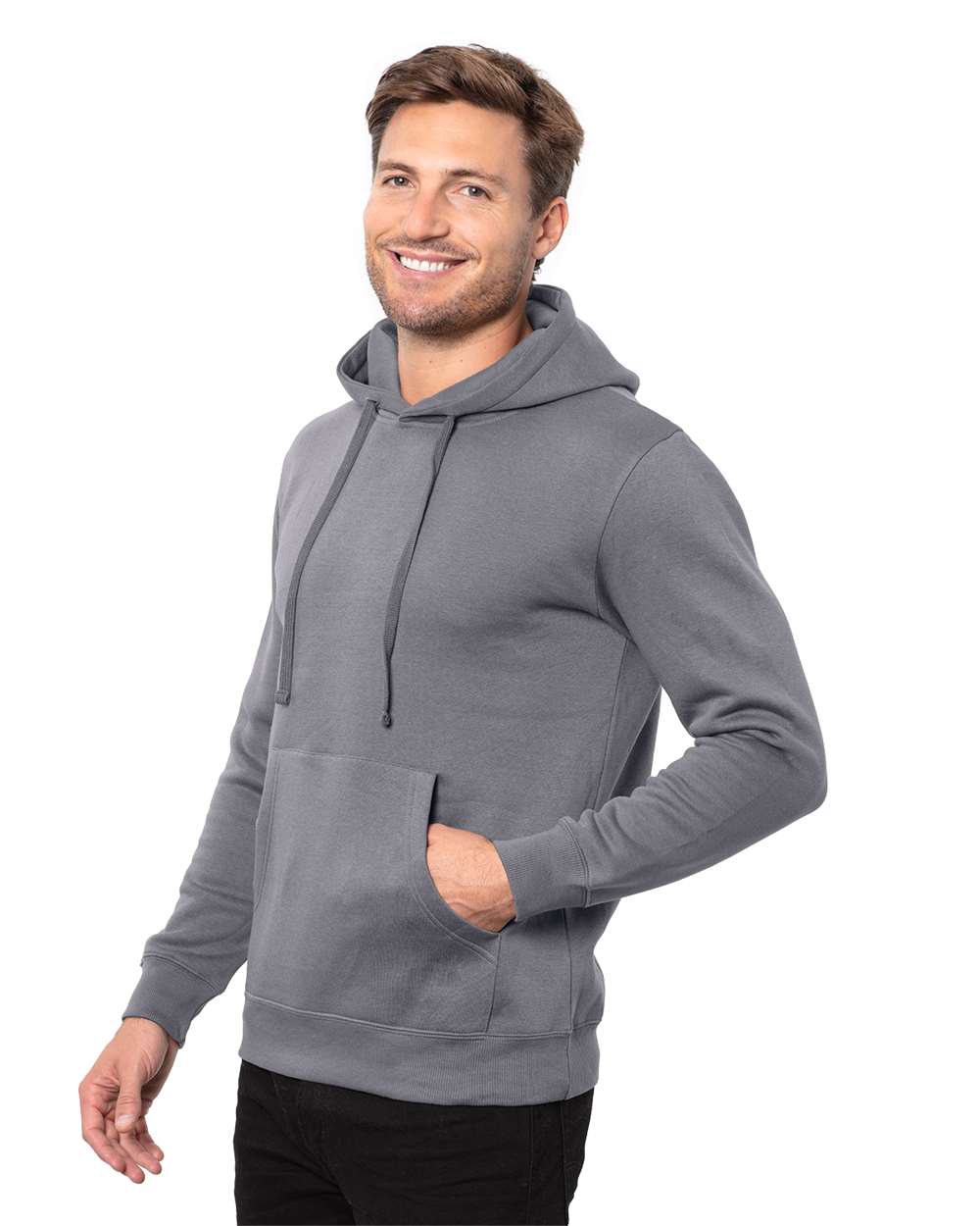 Unisex Epic Fleece Pullover Hoodie - Charcoal - M