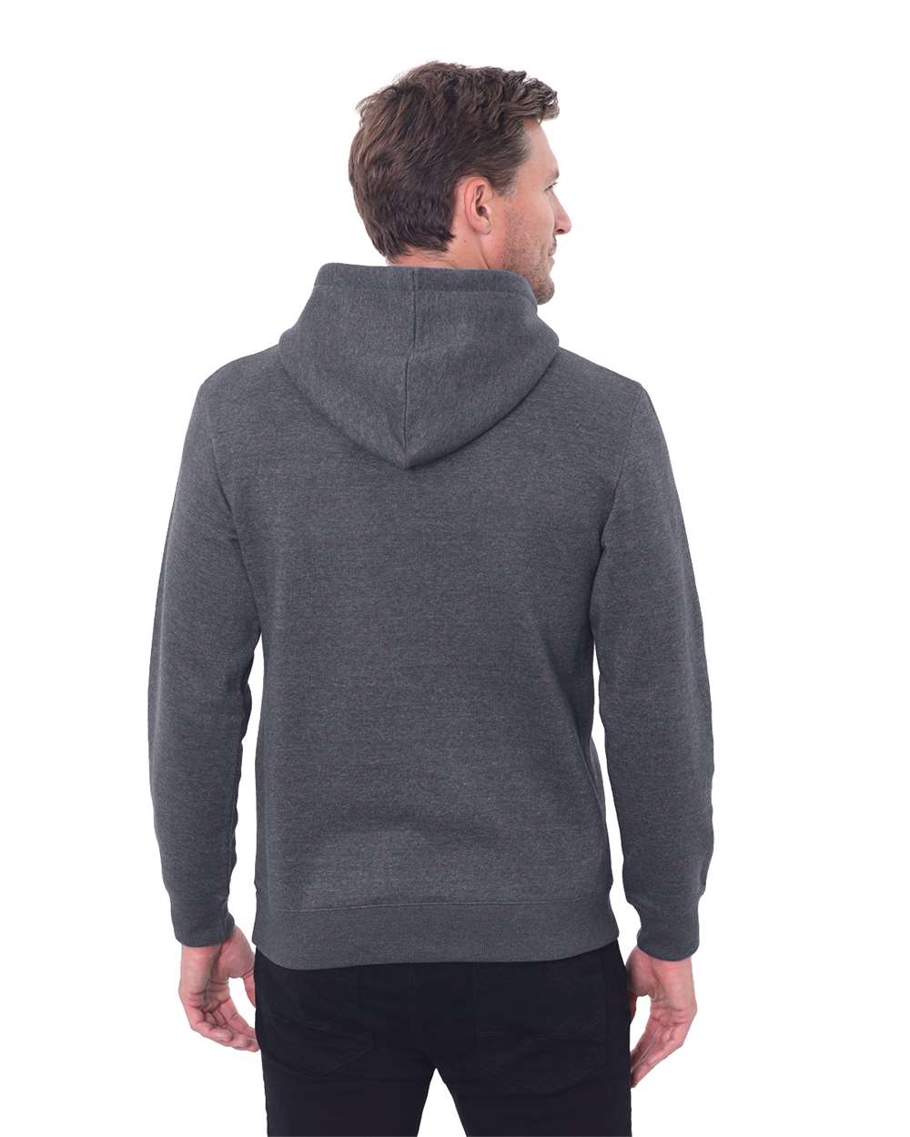 Unisex Epic Fleece Pullover Hoodie - Heather Dark Grey - L