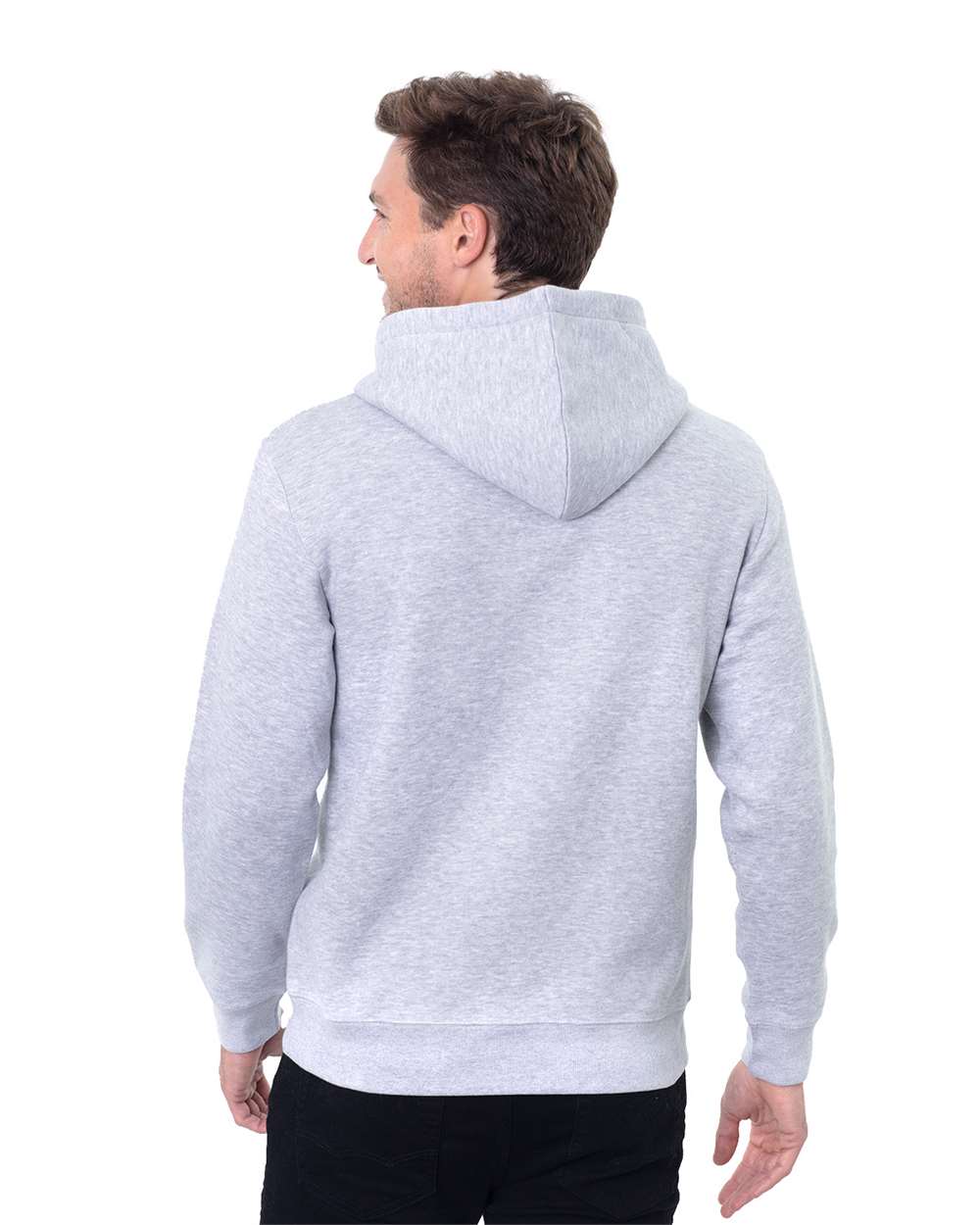 Unisex Epic Fleece Pullover Hoodie - Heather Grey - M
