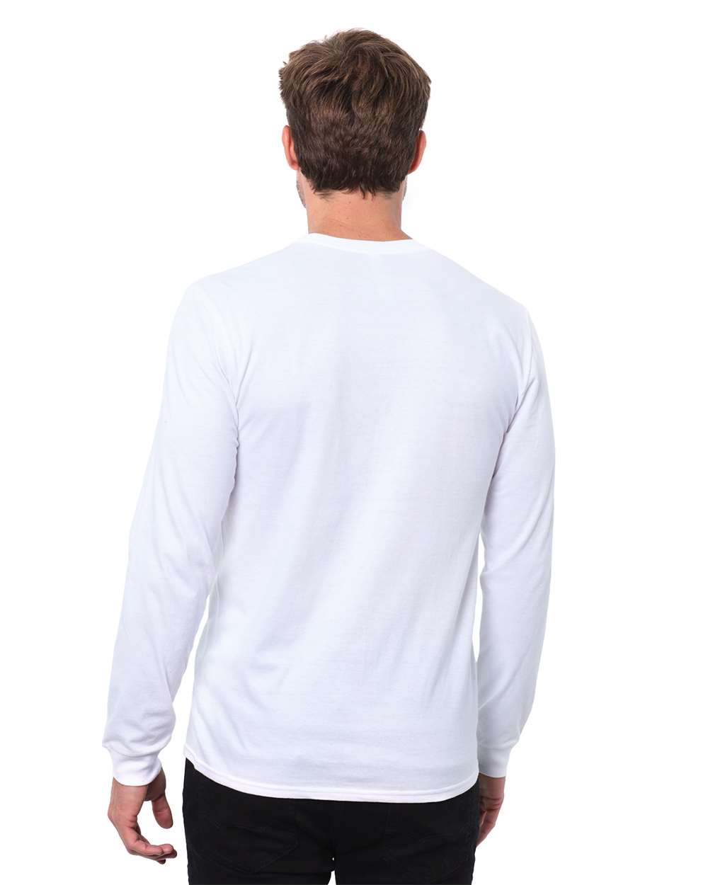Epic CVC Long Sleeve T-Shirt - White - L