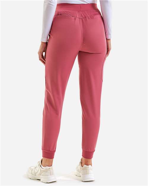 Onna NN610 Women's Stretch Scrub Pants - Calm Pink - Back