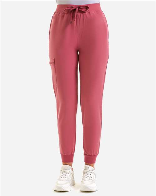 Onna NN610 Women's Stretch Scrub Pants - Calm Pink - Front