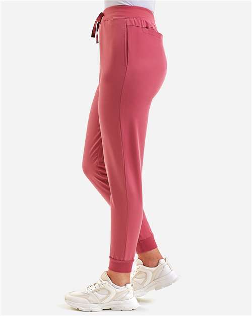 Onna NN610 Women's Stretch Scrub Pants - Calm Pink - Side