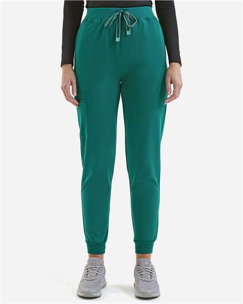 Onna NN610 Women's Stretch Scrub Pants - Clean Green - Front