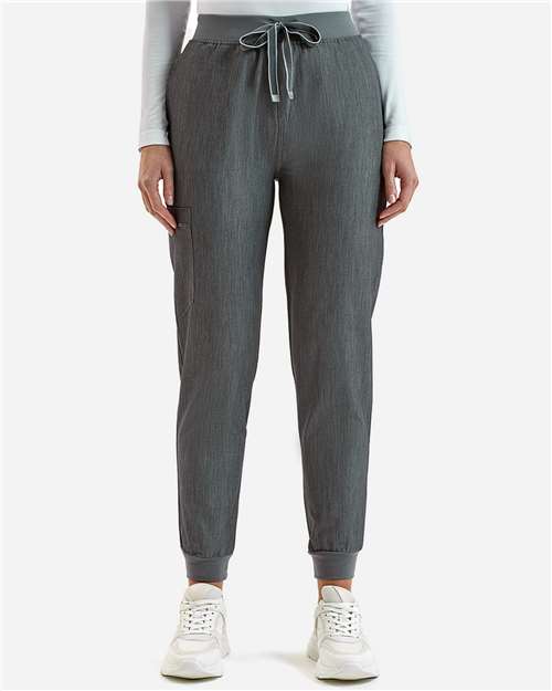 Onna NN610 Women's Stretch Scrub Pants - Dynamo Grey - Front