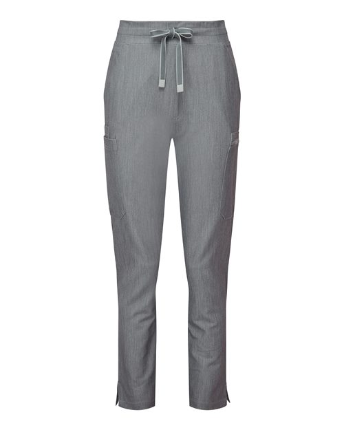 Onna Women's Relentless Stretch Cargo Scrub Pants in Dynamo Grey